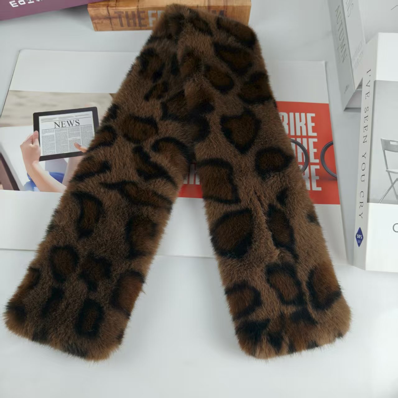 Women Retro Leopard Print Plus - Winter Ethnic Fashion For Women review and price