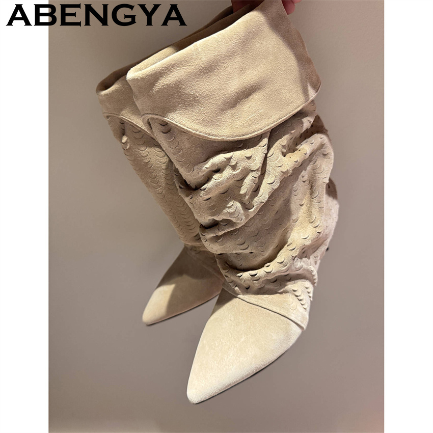 Women's Mid Calf Short Boots 2 - Winter Ethnic Fashion For Women review and price