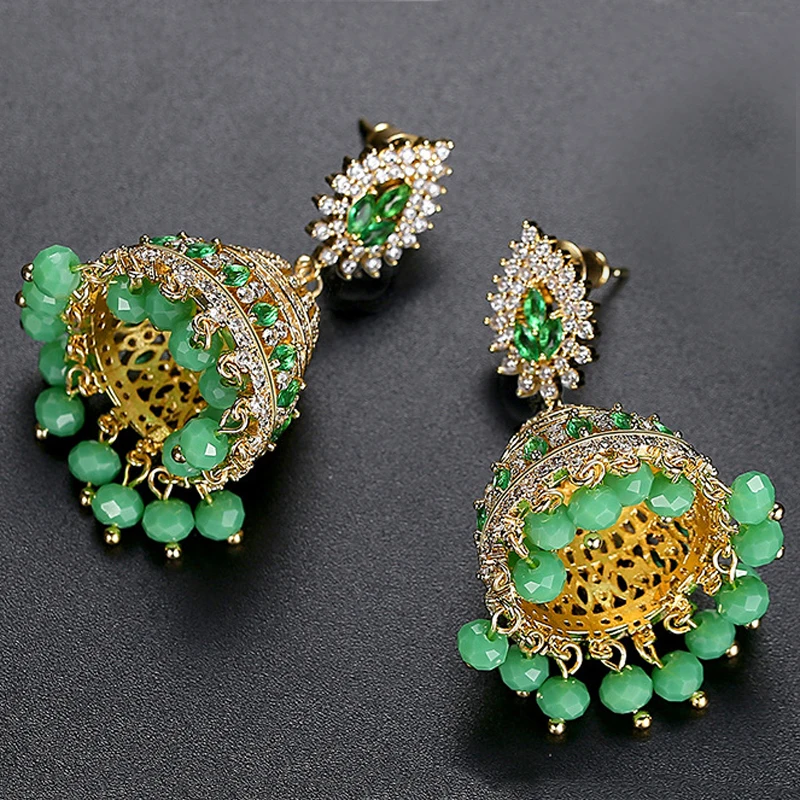 India Pakistan Earrings Copper - Ethnic Fashion Pakistan review and price