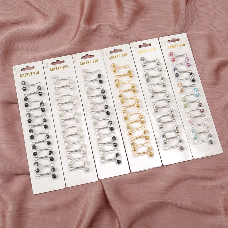 12pcs/Bag Muslim Hijab Pins Sc - Ethnic Fashion Wear review and price