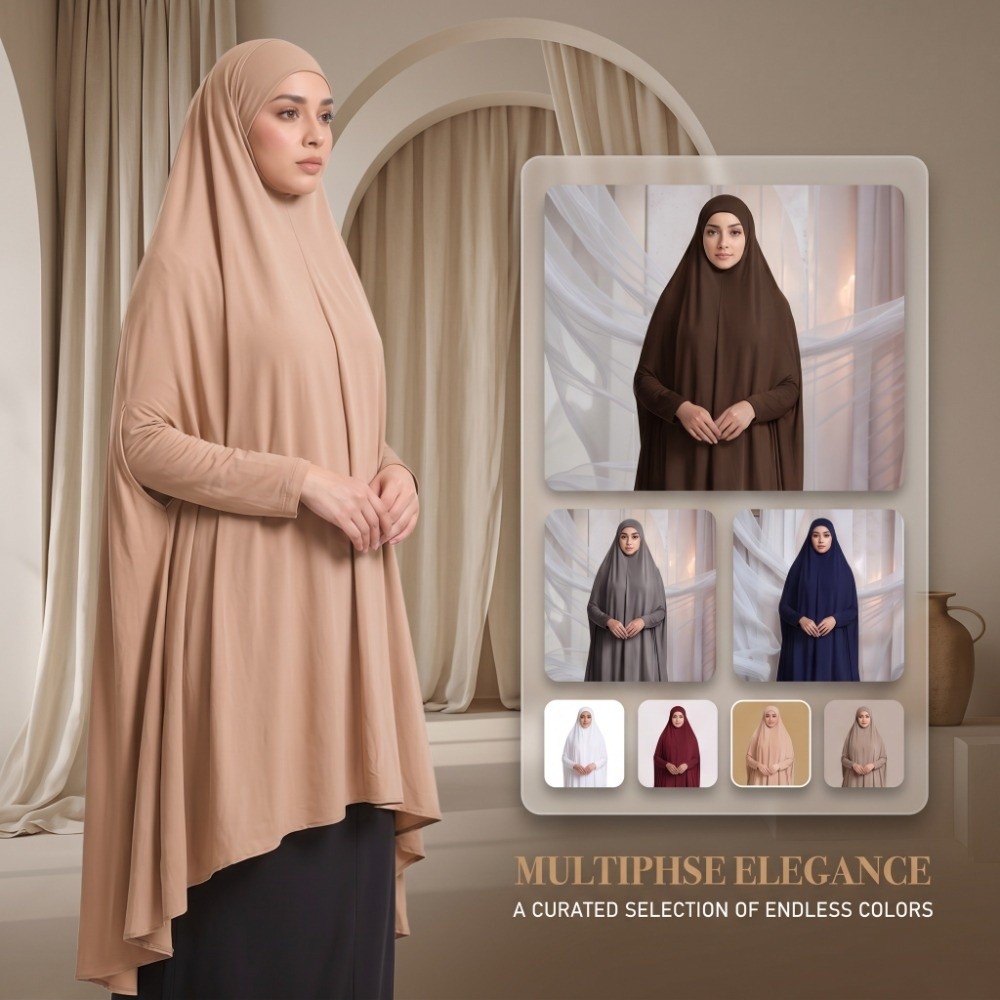 Caftan Plain Muslim Abayas Mod - Abaya Modest Wear review and price