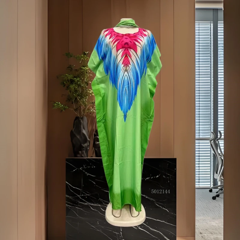 Elegant Floral Cotton Abaya Wo - Abaya Modest Wear review and price
