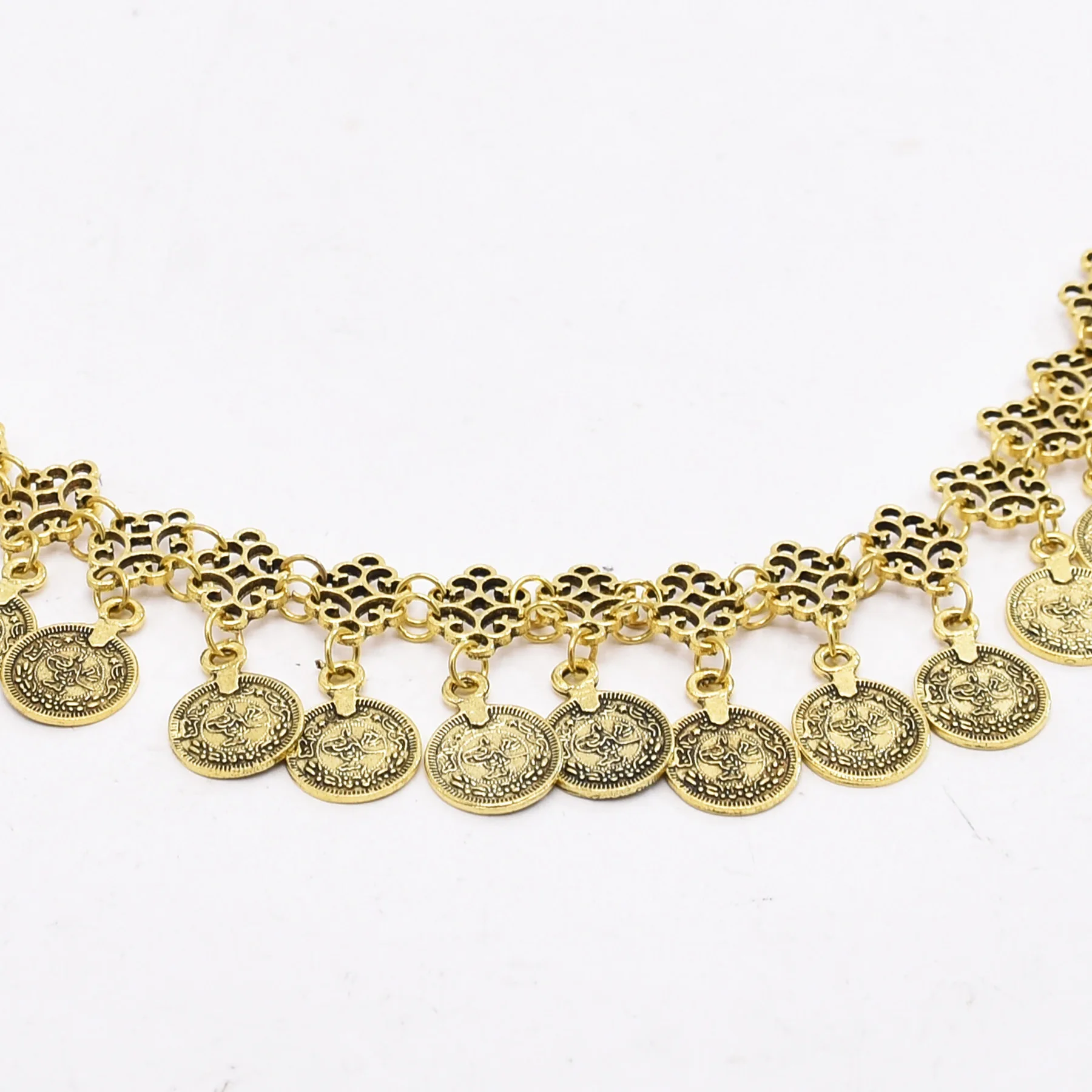 Vintage Coins Pendant Necklace - Ethnic Fashion Pakistan review and price