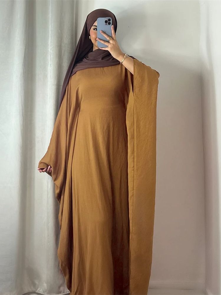 Ramadan Eid Soft Crepe Khimar  - Abaya Modest Wear review and price