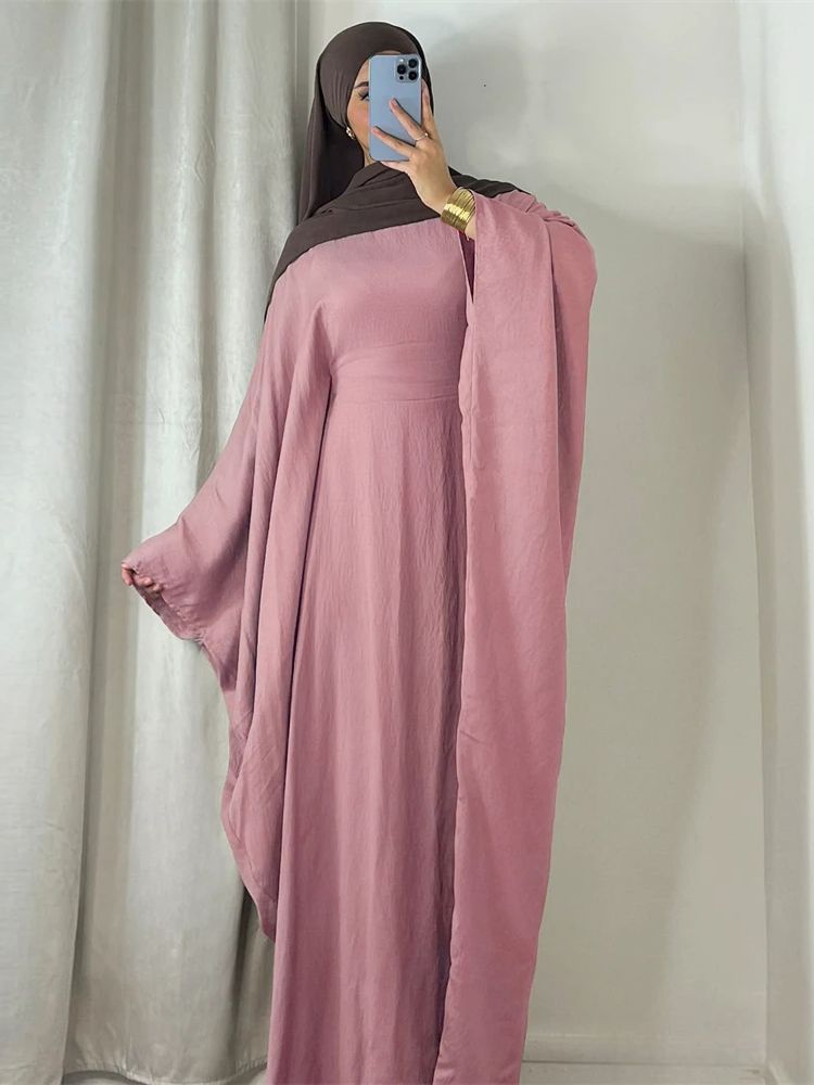 Ramadan Eid Soft Crepe Khimar  - Abaya Modest Wear review and price