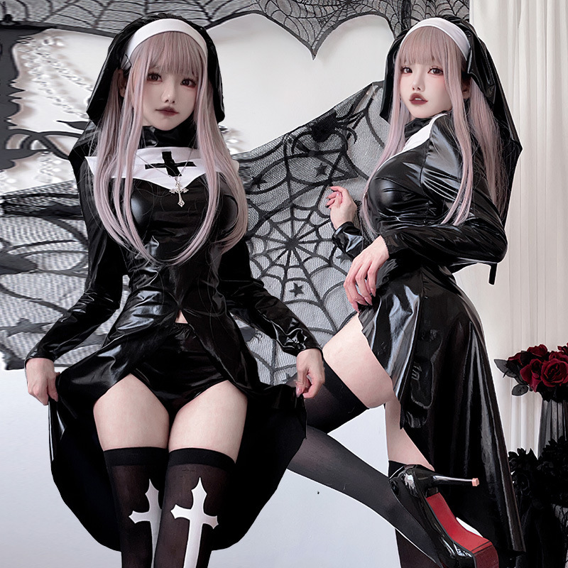 Dark Gothic  Nun Costume Large - Ethnic Clothing & Online Fashion Store Khaadi Pk review and price